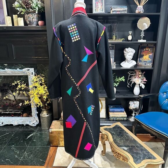 Lynn Murray Vintage Wool Trench Coat • Size Large • Classic 80s/90s - Picture 11 of 16